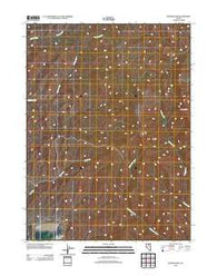 Beaver Peak Nevada Historical topographic map, 1:24000 scale, 7.5 X 7.5 Minute, Year 2012