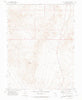 Bell Mountain Nevada Historical topographic map, 1:24000 scale, 7.5 X 7.5 Minute, Year 1972