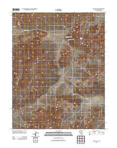 Belleville Nevada Historical topographic map, 1:24000 scale, 7.5 X 7.5 Minute, Year 2011