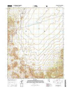 Belmont East Nevada Current topographic map, 1:24000 scale, 7.5 X 7.5 Minute, Year 2014