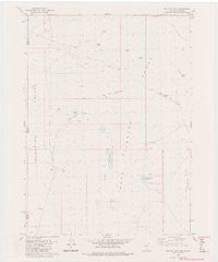 Big Hat Mtn. Nevada Historical topographic map, 1:24000 scale, 7.5 X 7.5 Minute, Year 1980