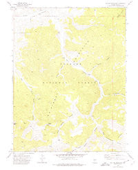 Big Ten Peak East Nevada Historical topographic map, 1:24000 scale, 7.5 X 7.5 Minute, Year 1971