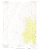 Big Ten Peak West Nevada Historical topographic map, 1:24000 scale, 7.5 X 7.5 Minute, Year 1971