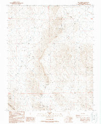 Bird Spring Nevada Historical topographic map, 1:24000 scale, 7.5 X 7.5 Minute, Year 1989