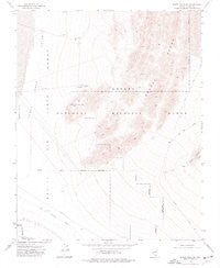 Black Hills SW Nevada Historical topographic map, 1:24000 scale, 7.5 X 7.5 Minute, Year 1973