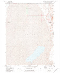 Black Rock Point West Nevada Historical topographic map, 1:24000 scale, 7.5 X 7.5 Minute, Year 1980