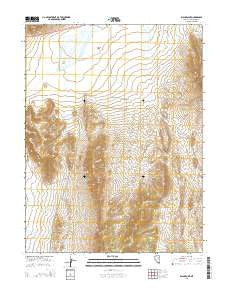 Black Point Nevada Current topographic map, 1:24000 scale, 7.5 X 7.5 Minute, Year 2014