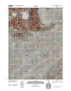 Black Rock Point East Nevada Historical topographic map, 1:24000 scale, 7.5 X 7.5 Minute, Year 2011
