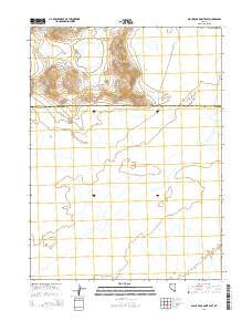 Black Rock Point East Nevada Current topographic map, 1:24000 scale, 7.5 X 7.5 Minute, Year 2014