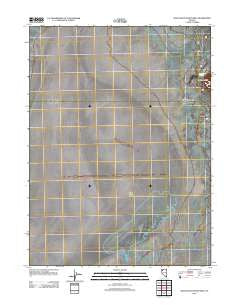 Black Rock Point West Nevada Historical topographic map, 1:24000 scale, 7.5 X 7.5 Minute, Year 2011