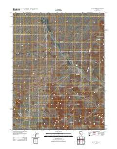 Black Spring Nevada Historical topographic map, 1:24000 scale, 7.5 X 7.5 Minute, Year 2012