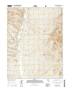 Black Spring NW Nevada Current topographic map, 1:24000 scale, 7.5 X 7.5 Minute, Year 2014
