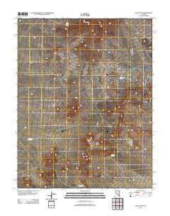 Black Top Nevada Historical topographic map, 1:24000 scale, 7.5 X 7.5 Minute, Year 2012