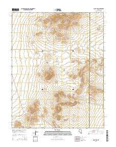 Black Top Nevada Current topographic map, 1:24000 scale, 7.5 X 7.5 Minute, Year 2015
