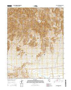 Blair Junction Nevada Current topographic map, 1:24000 scale, 7.5 X 7.5 Minute, Year 2014