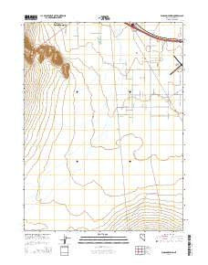 Blossom Spring Nevada Current topographic map, 1:24000 scale, 7.5 X 7.5 Minute, Year 2014