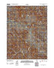 Blowout Mountain Nevada Historical topographic map, 1:24000 scale, 7.5 X 7.5 Minute, Year 2011