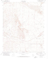 Blue Diamond SE Nevada Historical topographic map, 1:24000 scale, 7.5 X 7.5 Minute, Year 1972