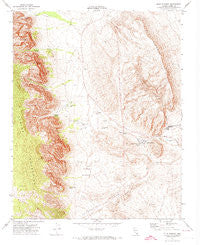 Blue Diamond Nevada Historical topographic map, 1:24000 scale, 7.5 X 7.5 Minute, Year 1972