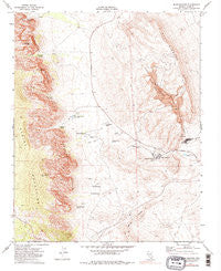 Blue Diamond Nevada Historical topographic map, 1:24000 scale, 7.5 X 7.5 Minute, Year 1972