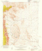 Blue Diamond Nevada Historical topographic map, 1:62500 scale, 15 X 15 Minute, Year 1952