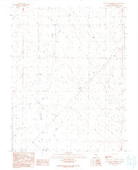 Blue Eagle Springs NE Nevada Historical topographic map, 1:24000 scale, 7.5 X 7.5 Minute, Year 1990