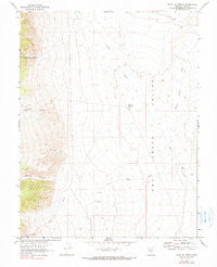 Blue Jay Spring Nevada Historical topographic map, 1:24000 scale, 7.5 X 7.5 Minute, Year 1967