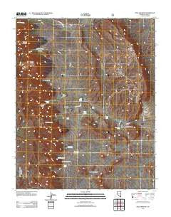 Blue Diamond Nevada Historical topographic map, 1:24000 scale, 7.5 X 7.5 Minute, Year 2012