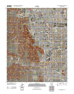 Blue Diamond SE Nevada Historical topographic map, 1:24000 scale, 7.5 X 7.5 Minute, Year 2012