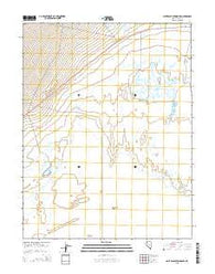 Blue Eagle Springs SW Nevada Current topographic map, 1:24000 scale, 7.5 X 7.5 Minute, Year 2015