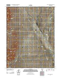 Blue Jay Spring Nevada Historical topographic map, 1:24000 scale, 7.5 X 7.5 Minute, Year 2012