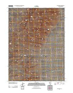 Bob Spring Nevada Historical topographic map, 1:24000 scale, 7.5 X 7.5 Minute, Year 2011