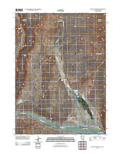 Bog Hot Springs Nevada Historical topographic map, 1:24000 scale, 7.5 X 7.5 Minute, Year 2011