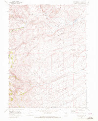 Boies Reservoir Nevada Historical topographic map, 1:24000 scale, 7.5 X 7.5 Minute, Year 1968