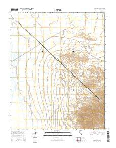 Bole Spring Nevada Current topographic map, 1:24000 scale, 7.5 X 7.5 Minute, Year 2014