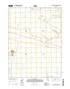 Bottle Creek Slough NW Nevada Current topographic map, 1:24000 scale, 7.5 X 7.5 Minute, Year 2015