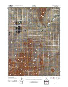 Bottle Hill Nevada Historical topographic map, 1:24000 scale, 7.5 X 7.5 Minute, Year 2011