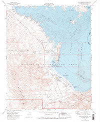 Boulder Beach Nevada Historical topographic map, 1:24000 scale, 7.5 X 7.5 Minute, Year 1970