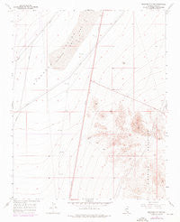 Boulder City SW Nevada Historical topographic map, 1:24000 scale, 7.5 X 7.5 Minute, Year 1958