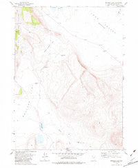 Boulder Lake Nevada Historical topographic map, 1:24000 scale, 7.5 X 7.5 Minute, Year 1979