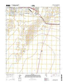 Boulder City NW Nevada Current topographic map, 1:24000 scale, 7.5 X 7.5 Minute, Year 2015