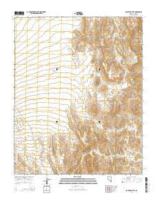 Boulder City SE Nevada Current topographic map, 1:24000 scale, 7.5 X 7.5 Minute, Year 2014