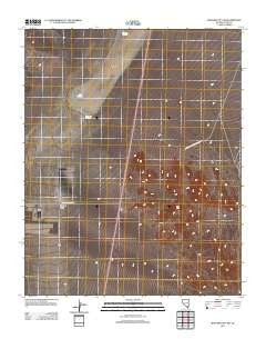Boulder City SW Nevada Historical topographic map, 1:24000 scale, 7.5 X 7.5 Minute, Year 2012