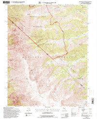 Boundary Peak Nevada Historical topographic map, 1:24000 scale, 7.5 X 7.5 Minute, Year 1994