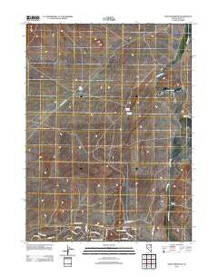 Boyd Reservoir Nevada Historical topographic map, 1:24000 scale, 7.5 X 7.5 Minute, Year 2012