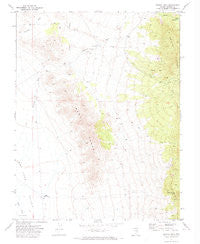 Bristol Well Nevada Historical topographic map, 1:24000 scale, 7.5 X 7.5 Minute, Year 1971