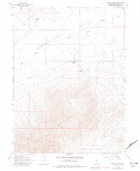 Brooks Spring Nevada Historical topographic map, 1:24000 scale, 7.5 X 7.5 Minute, Year 1965