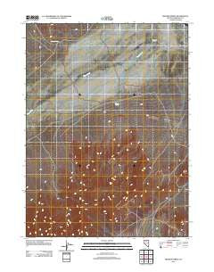 Brooks Spring Nevada Historical topographic map, 1:24000 scale, 7.5 X 7.5 Minute, Year 2011