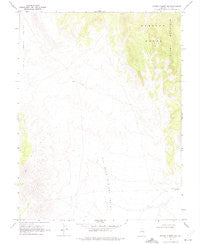 Brown Summit NW Nevada Historical topographic map, 1:24000 scale, 7.5 X 7.5 Minute, Year 1968