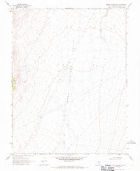 Brown Summit SW Nevada Historical topographic map, 1:24000 scale, 7.5 X 7.5 Minute, Year 1968
